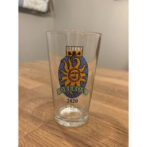 Bell's Oberon Ale‎ 12 Oz Pint Beer Glass 2020